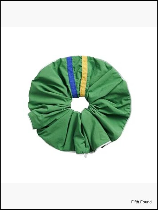 Soccer Theme Hair Scrunchies, Lightweight Hair Ties for Gym & Sports with Gift main image 5